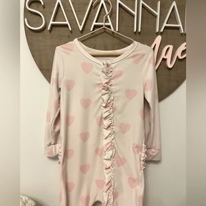 SweetHoney Clothing Valentines Pajamas Size 6